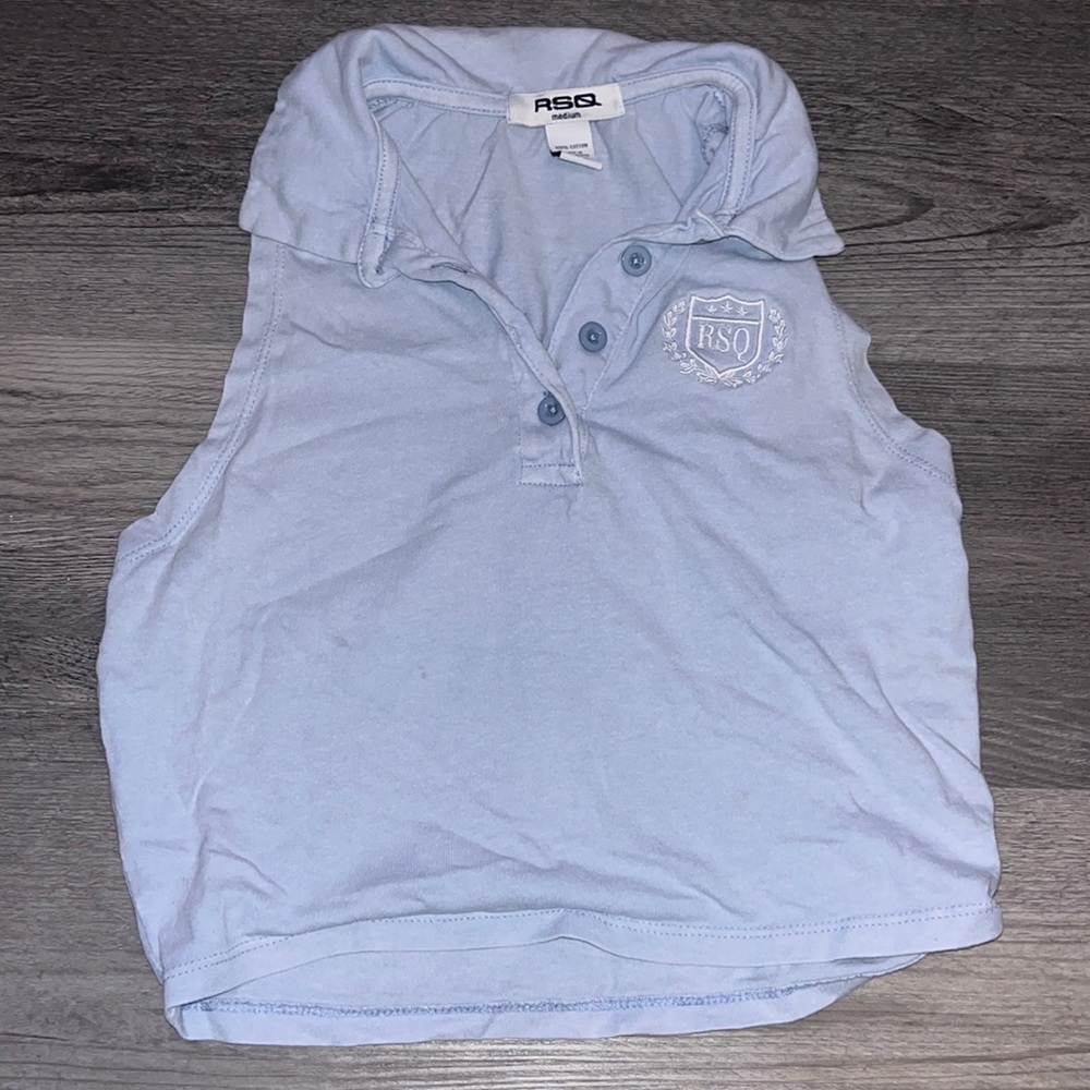 Blue RSQ Pacson Tank Top